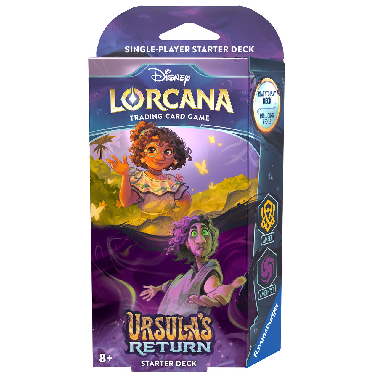 Disney Lorcana - Ursula's Revenge - Starter Deck - Amber & Amethyst (Mirabel & Bruno) | Viridian Forest