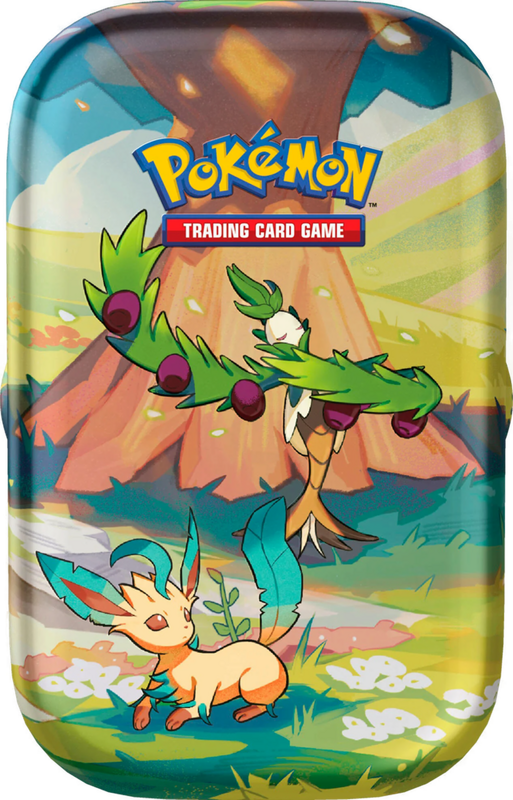 Pokemon Trading Card Game - Vibrant Paldea Mini Tin (Leafeon & Arboliva) | Viridian Forest