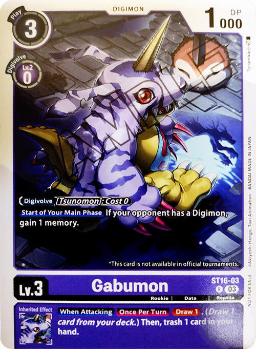 Gabumon [ST16-03] (Demo Deck Exclusive) [Starter Deck: Wolf of Friendship] | Viridian Forest