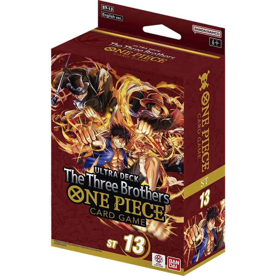 ONE PIECE CARD GAME - THE THREE BROTHERS ULTRA DECK ST13 | Viridian Forest