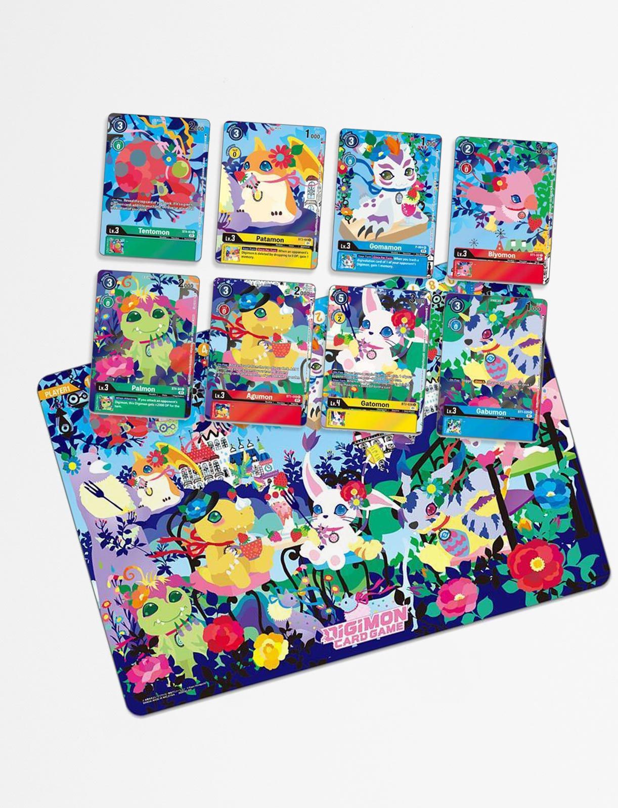 Digimon Card Game - Playmat and Card Set 2 Floral Fun - PB-09 - Carddass | Viridian Forest