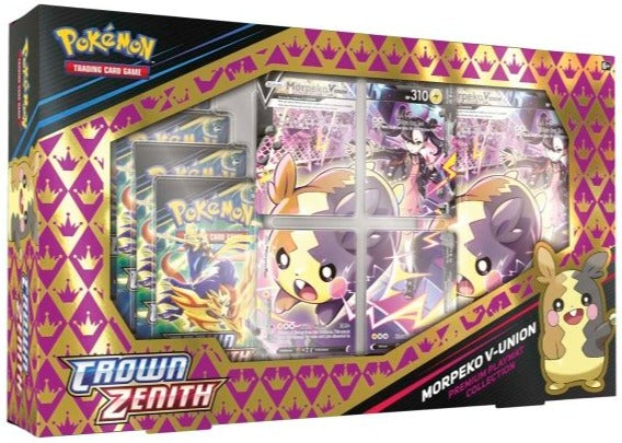 Pokémon Trading Card Game - Crown Zenith - Morpeko V-Union Premium Playmat Collection | Viridian Forest