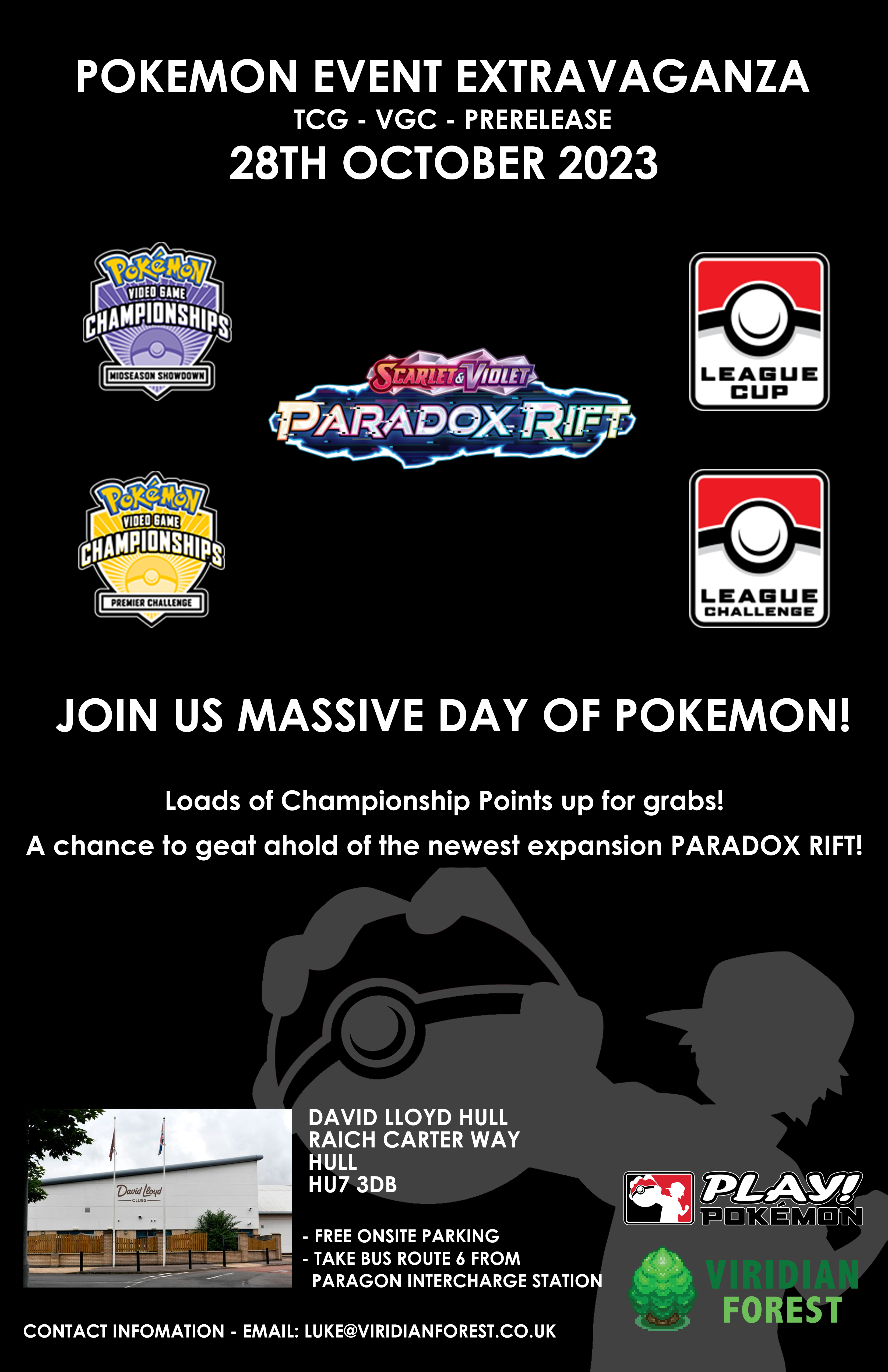Pokemon Event Extravganza! - Midseason Showdown! - 28 October 2023 | Viridian Forest