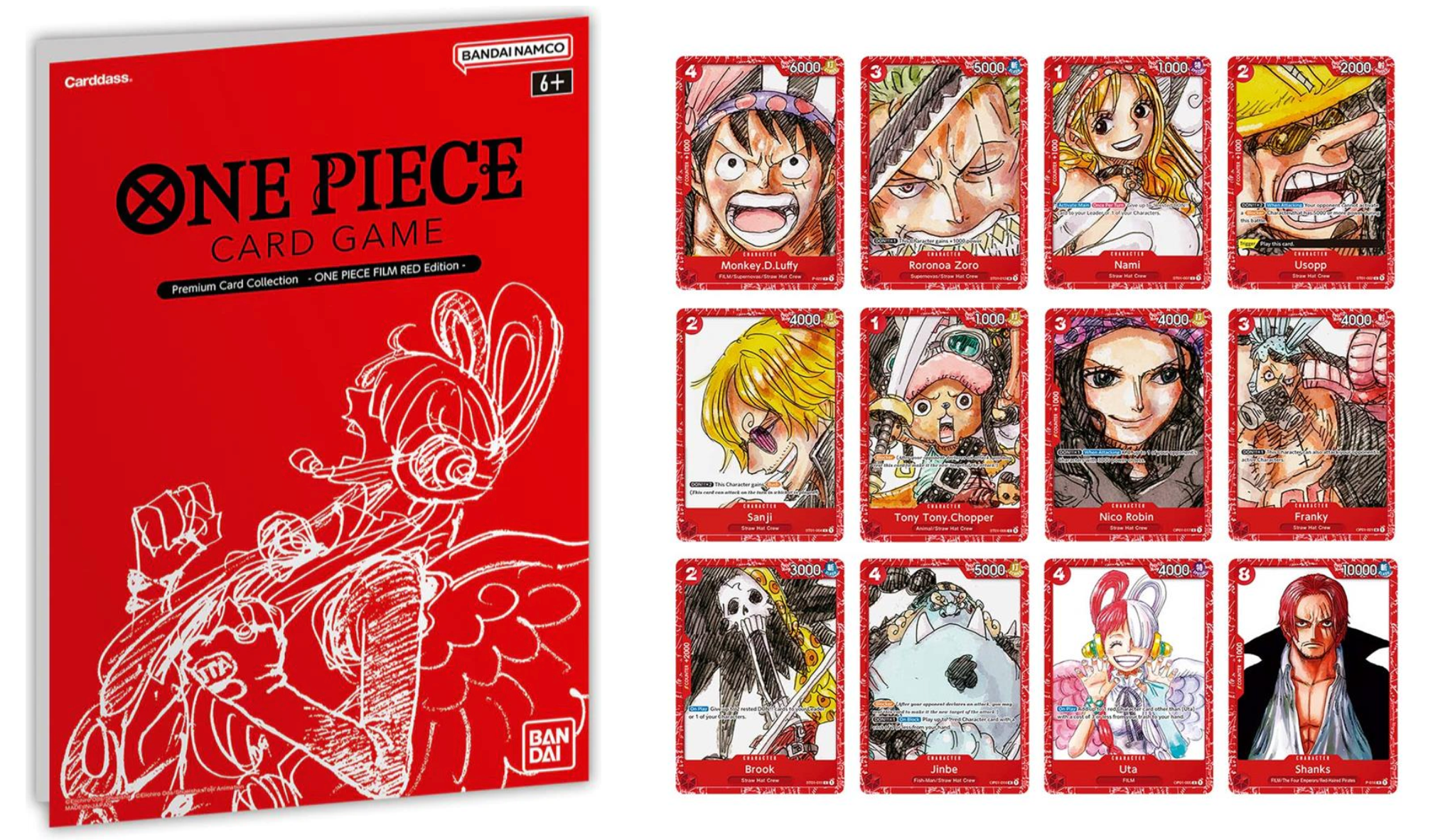 ONE PIECE CARD GAME - CARDASS PREMIUM CARD COLLECTION - ONE PIECE FILM RED EDITION | Viridian Forest