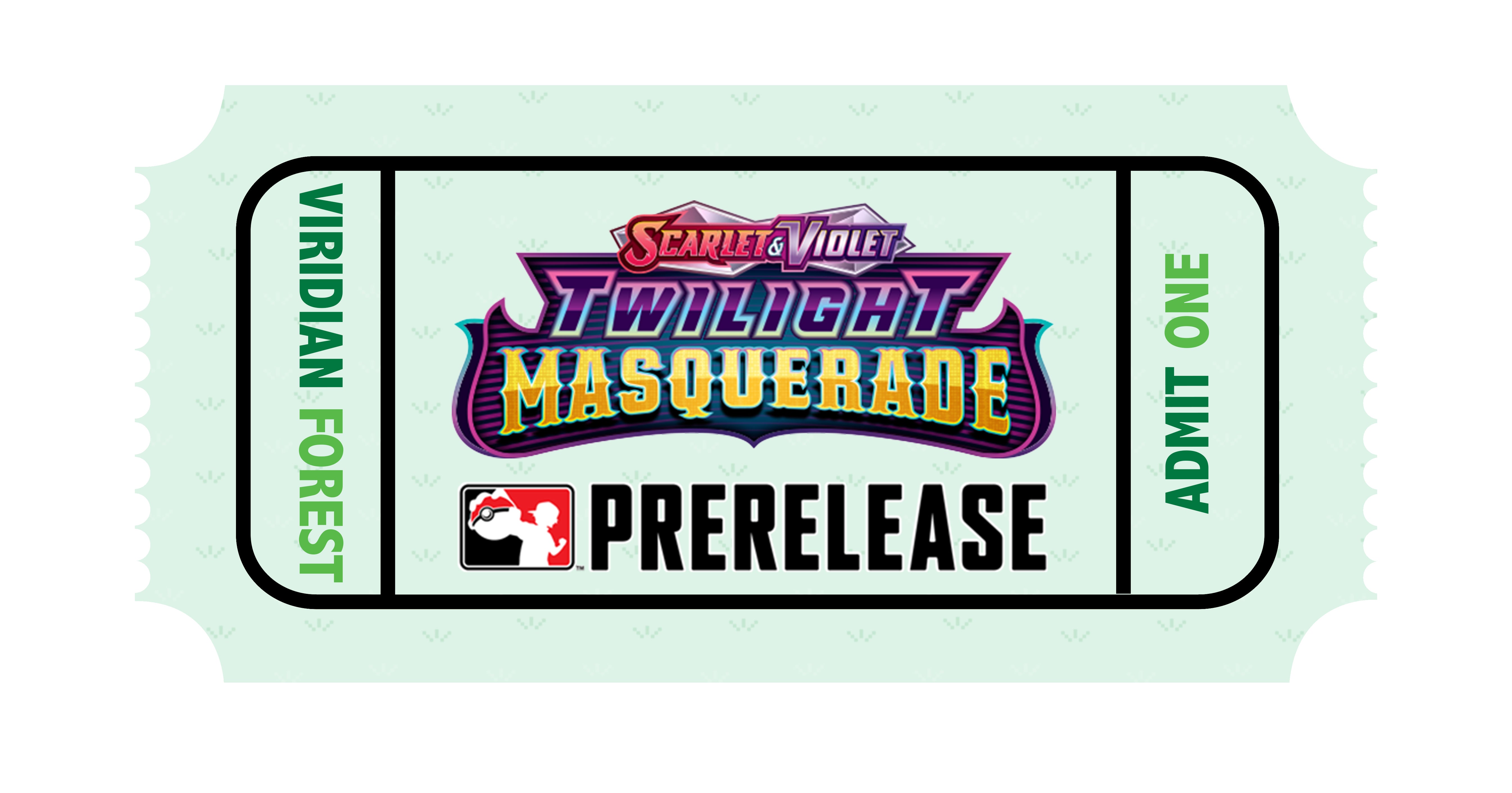 Pokémon - Twilight Masquerade Prerelease Event 1 - Saturday 11th May - 1pm | Viridian Forest