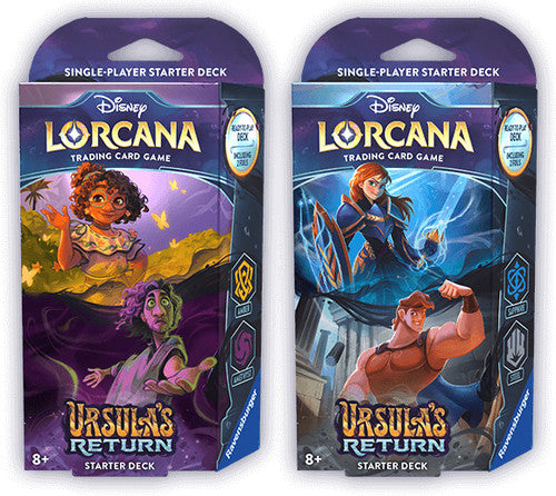 Disney Lorcana - Ursula's Revenge - Starter Deck - Double Pack (Both Decks) | Viridian Forest