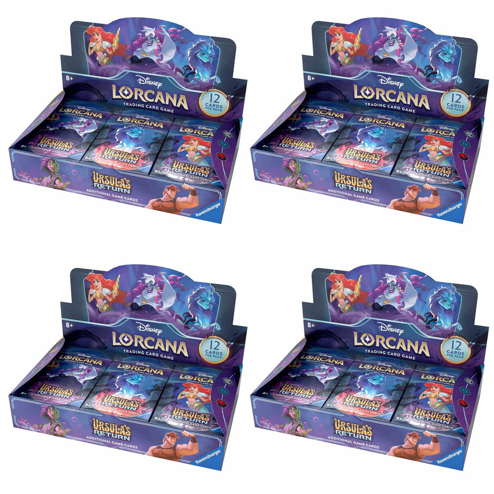 Disney Lorcana - Ursula's Revenge - Booster Case (4x Displays) | Viridian Forest