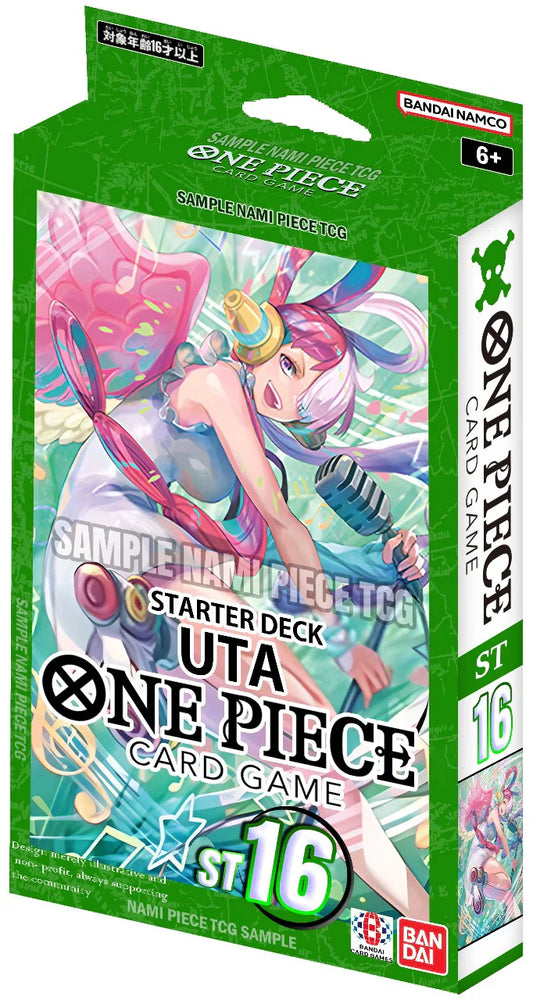 One Piece Card Game: Starter Deck - Green Uta (ST-16) - PREORDER OCT