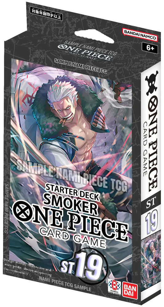 One Piece Card Game: Starter Deck - Black Smoker (ST-19) - PREORDER OCT