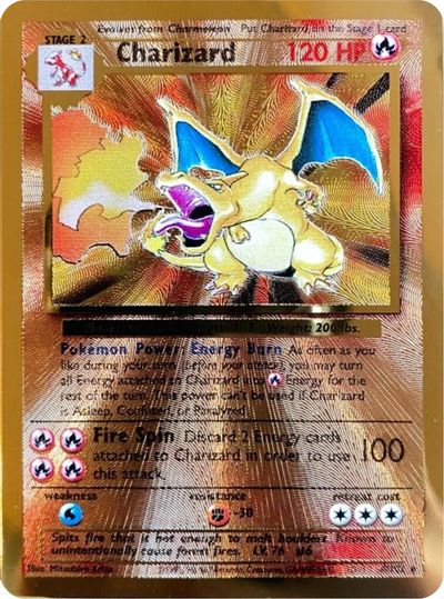Charizard (4/102) (Celebrations Metal Card) [Celebrations: 25th Anniversary] | Viridian Forest