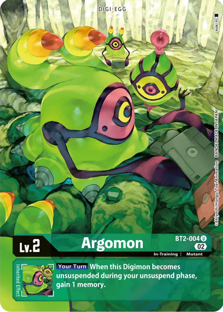 Argomon [BT2-004] (Alternate Art) [Starter Deck: Beelzemon Advanced Deck Set] | Viridian Forest