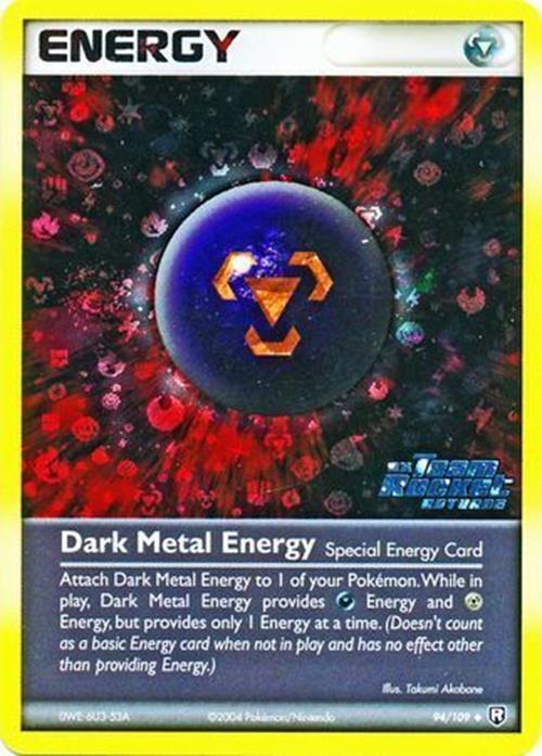 Dark Metal Energy (94/109) (Stamped) [EX: Team Rocket Returns] | Viridian Forest