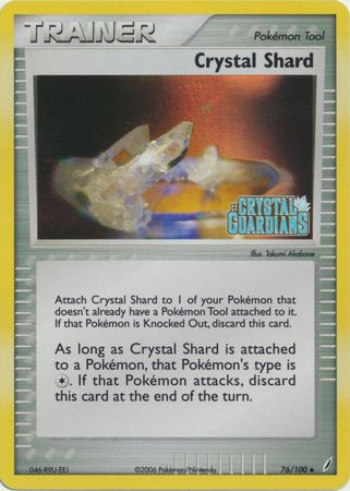 Crystal Shard (76/100) (Stamped) [EX: Crystal Guardians] | Viridian Forest