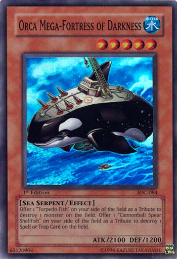 Orca Mega-Fortress of Darkness [IOC-084] Super Rare | Viridian Forest