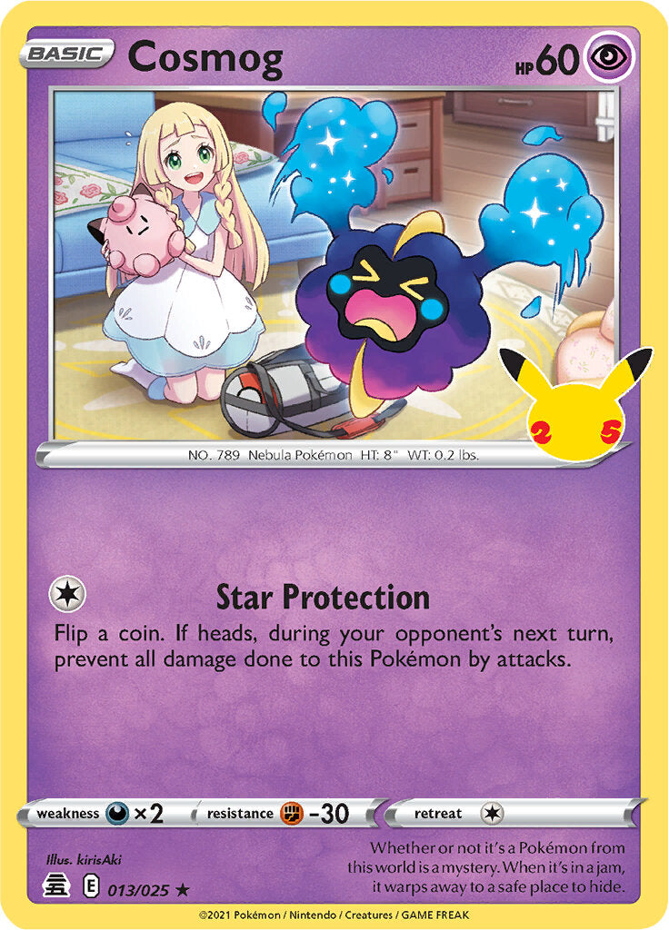 Cosmog - 013/025 - Celebrations - Holo | Viridian Forest