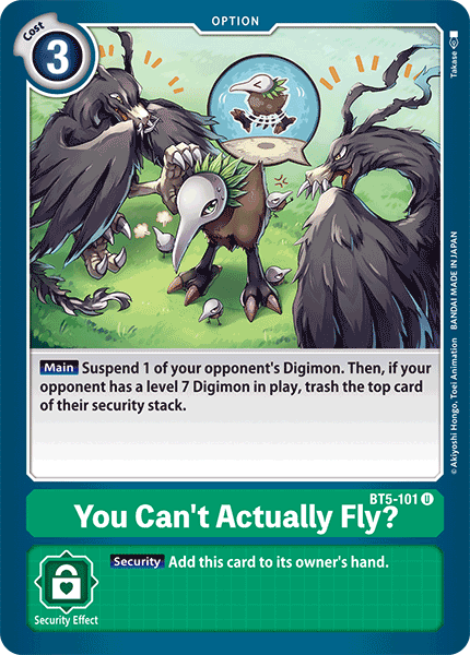 You Can't Actually Fly? - BT5-101 U - Battle of Omni | Viridian Forest