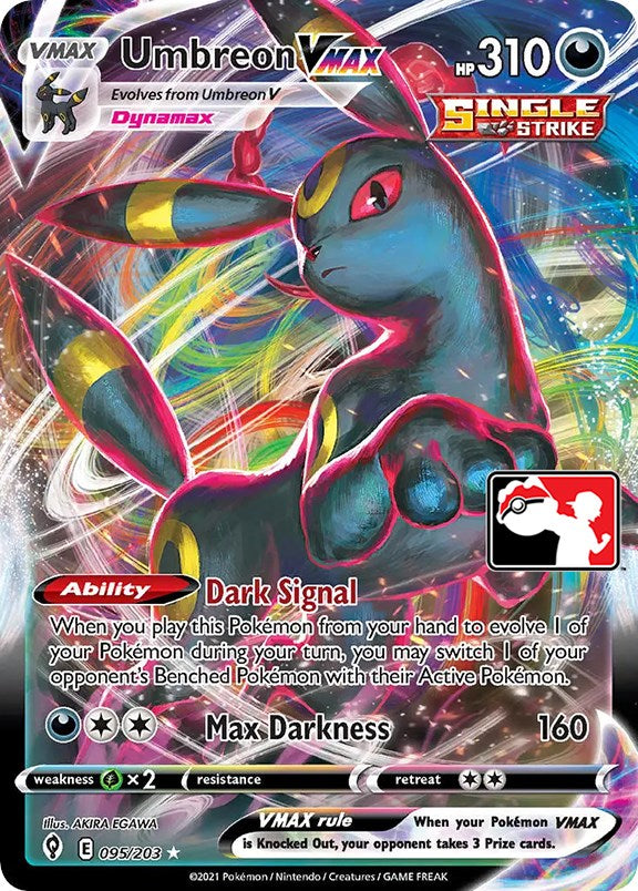 Umbreon VMAX (095/203) [Prize Pack Series One] | Viridian Forest