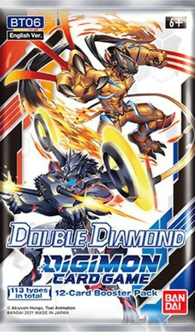 DIGIMON CARD GAME - BT06 DOUBLE DIAMOND - BOOSTER PACK | Viridian Forest