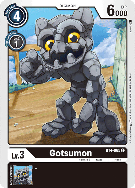 Gotsumon - BT4-065 C - Great Legend | Viridian Forest