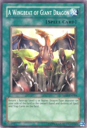 A Wingbeat of Giant Dragon [LOD-EN044] Common | Viridian Forest