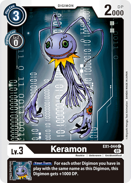 Keramon - EX1-044 C - EX01 Classic Collection | Viridian Forest