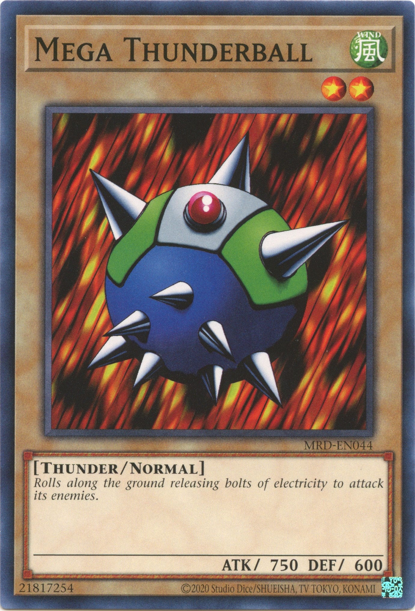 Mega Thunderball (25th Anniversary) [MRD-EN044] Common | Viridian Forest