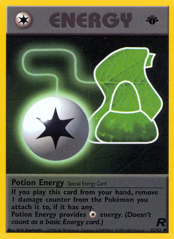 Potion Energy (82/82) [Team Rocket 1st Edition] | Viridian Forest