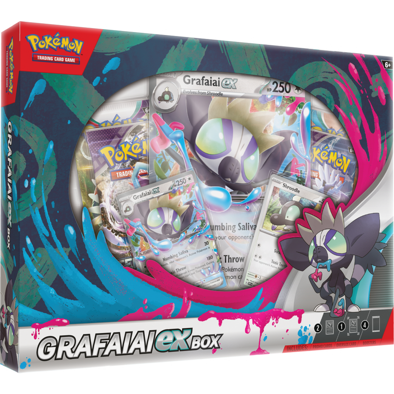 Pokemon Trading Card Game - Grafaiai ex Collection Box | Viridian Forest