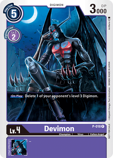 Devimon  - P-018 P - Promo | Viridian Forest