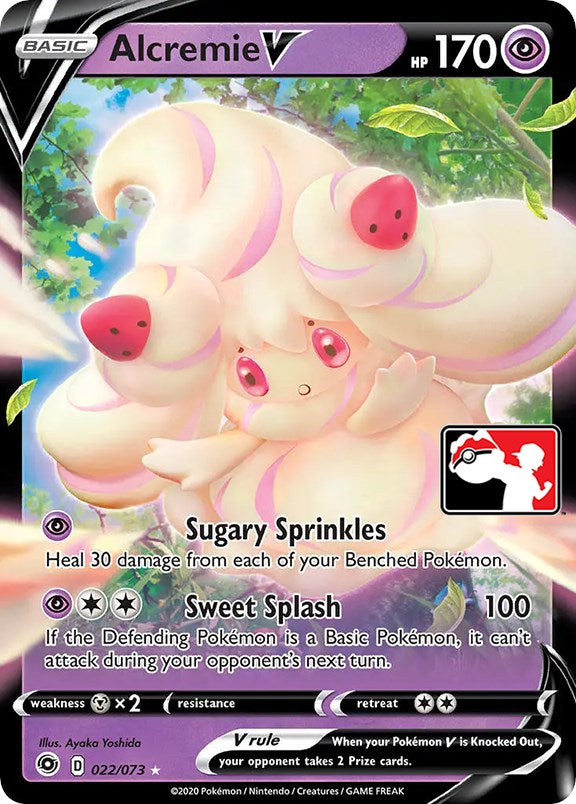 Alcremie V (22/73) [Prize Pack Series One] | Viridian Forest