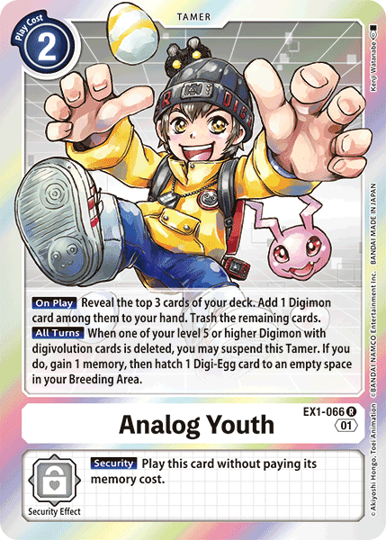Analog Youth - EX1-066 R - EX01 Classic Collection | Viridian Forest