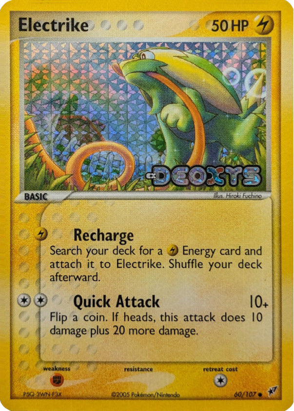 Electrike (60/107) (Stamped) [EX: Deoxys] | Viridian Forest