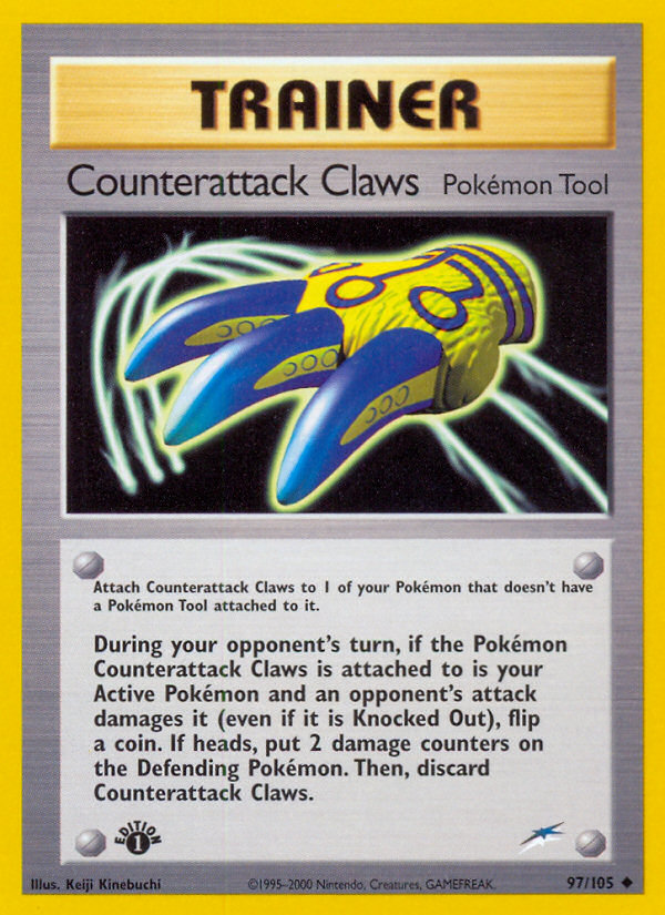 Counterattack Claws (97/105) [Neo Destiny 1st Edition] | Viridian Forest