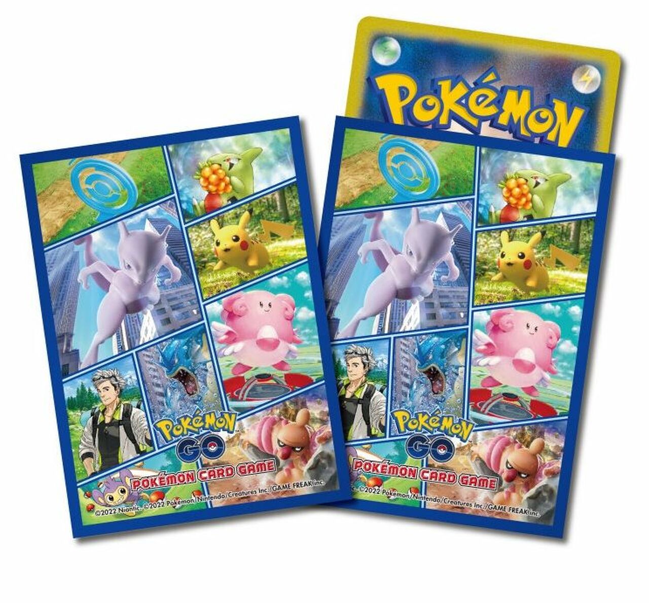 Pokémon Trading Card Game - Deck Shield - S10B Pack Art Pokémon GO Sleeves (64) | Viridian Forest