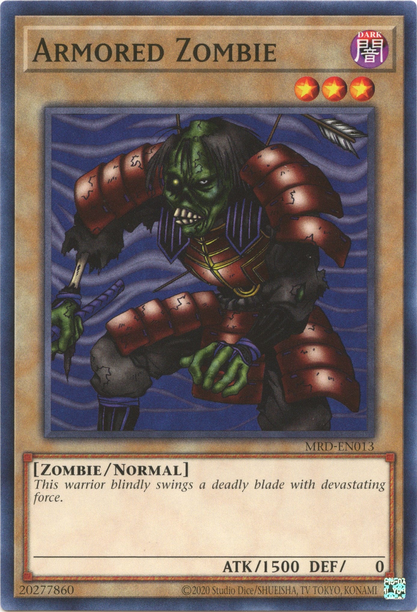 Armored Zombie (25th Anniversary) [MRD-EN013] Common | Viridian Forest