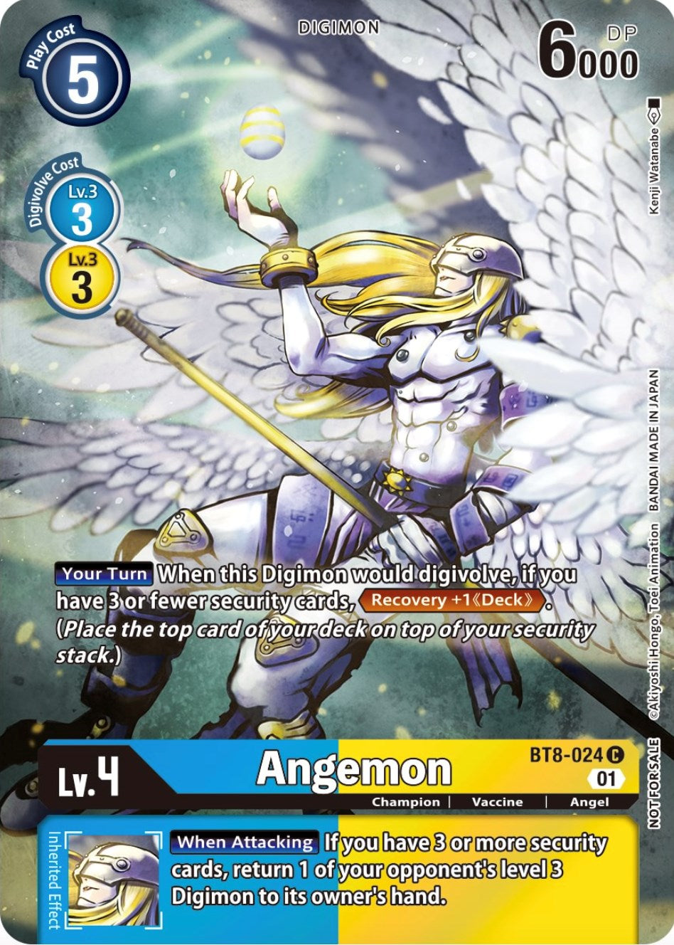 Angemon [BT8-024] (Official Tournament Pack Vol.9) [New Awakening Promos] | Viridian Forest