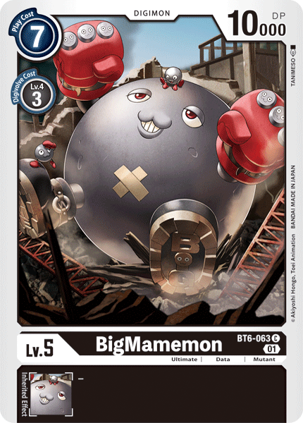 BigMamemon - BT6-063 C - Double Diamond | Viridian Forest