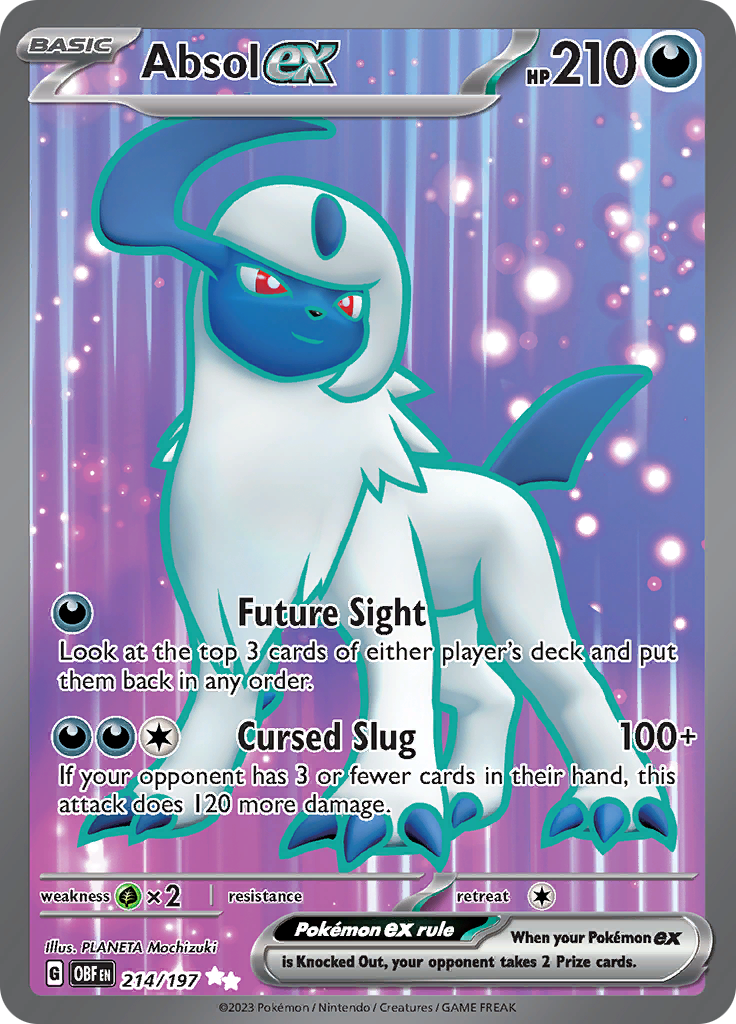Absol ex - 214/197 - SV - Obsidian Flames - Ultra Rare | Viridian Forest