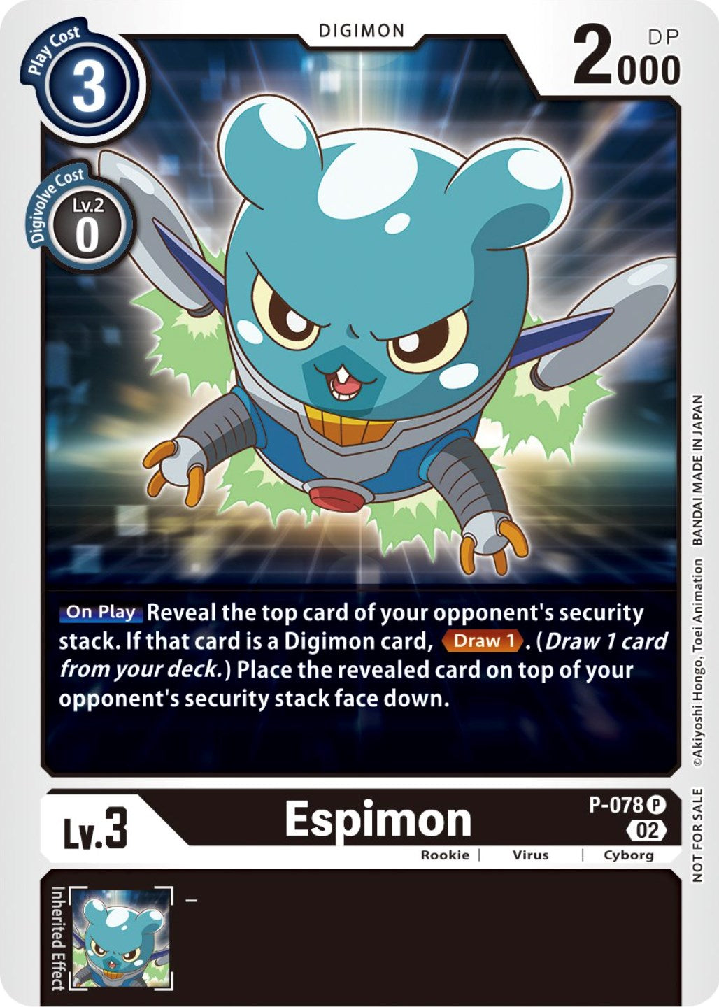 Espimon [P-078] (Versus Royal Knight Booster Pre-Release Pack) [Promotional Cards] | Viridian Forest