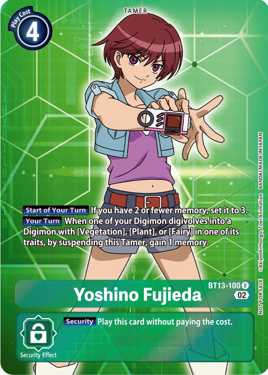 Yoshino Fujieda [BT13-100] (Box Topper) [Versus Royal Knight Booster] | Viridian Forest