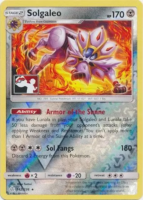 Solgaleo (142/236) [League & Championship Cards] | Viridian Forest