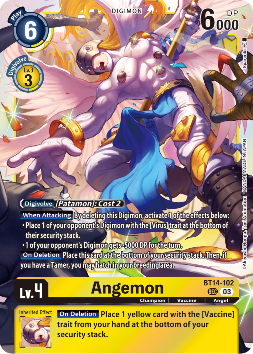 Angemon [BT14-102] [Blast Ace Booster] | Viridian Forest