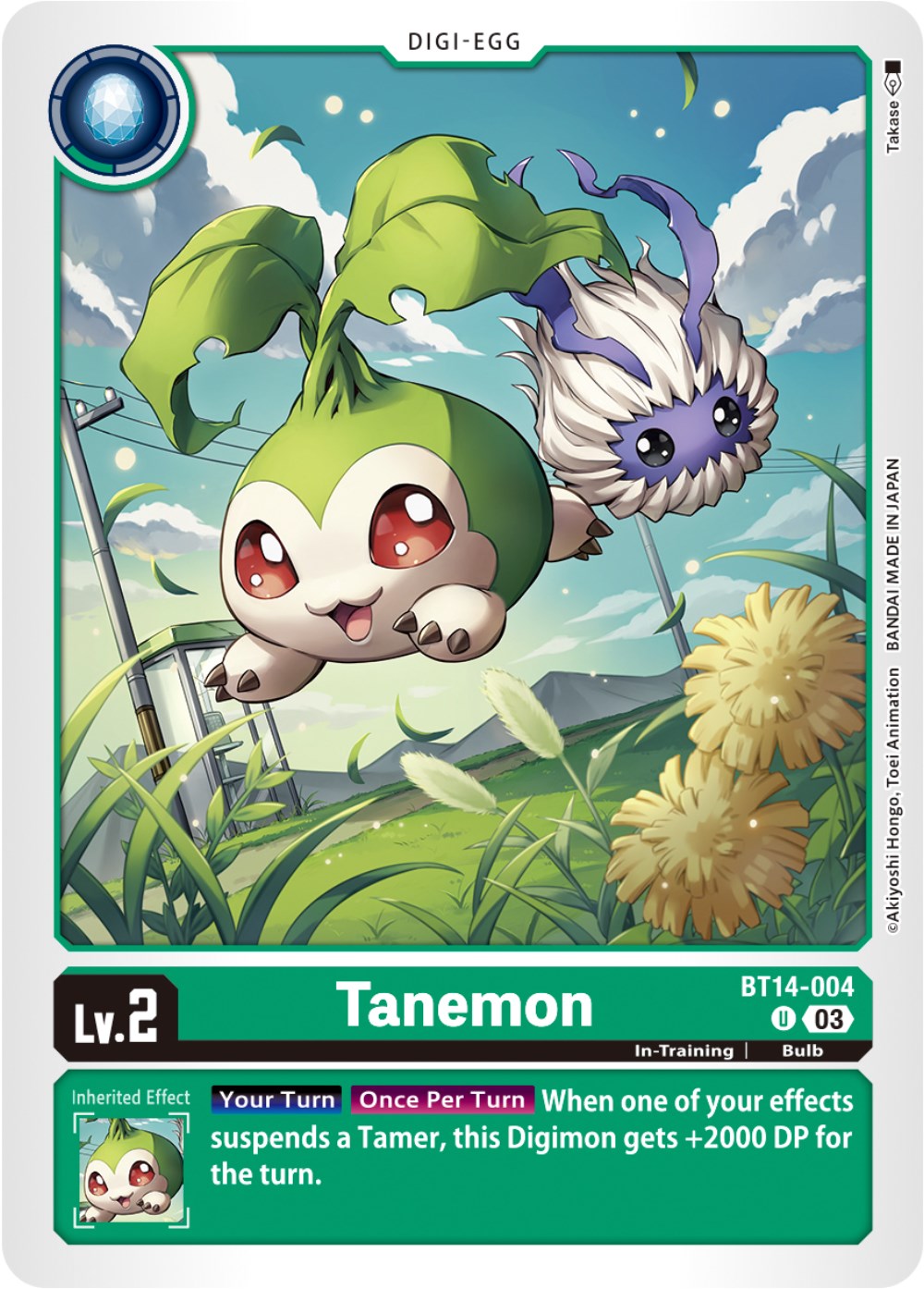 Tanemon [BT14-004] [Blast Ace] | Viridian Forest