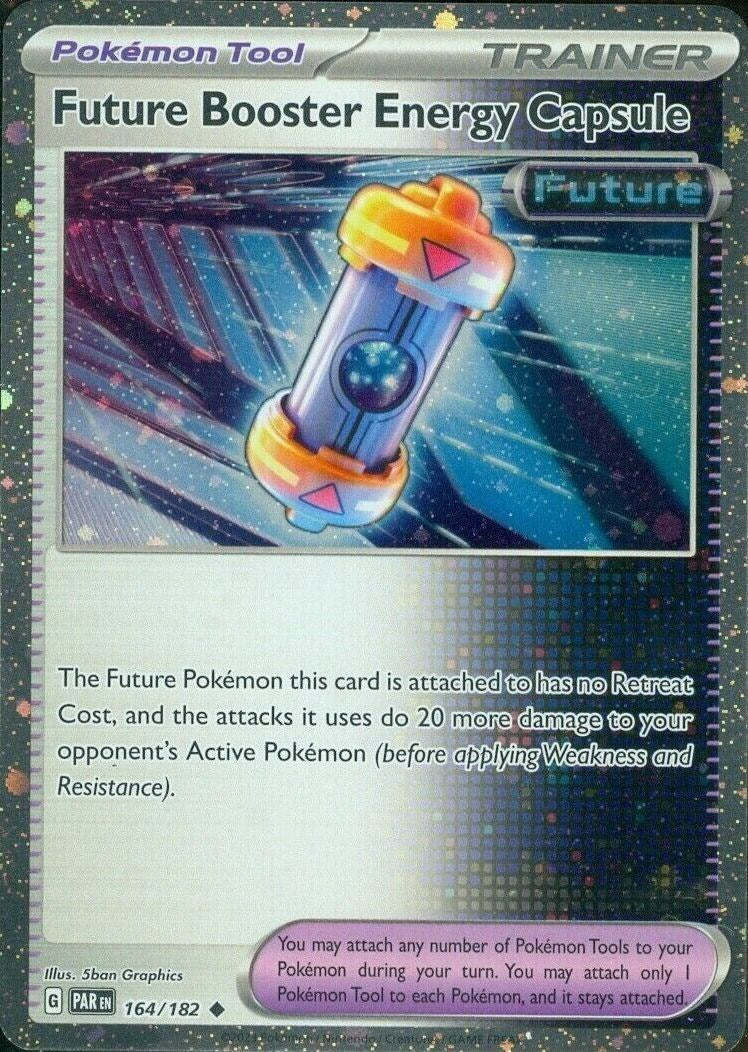 Future Booster Energy Capsule (164/182) (Cosmos Holo) [Scarlet & Violet: Paradox Rift] | Viridian Forest