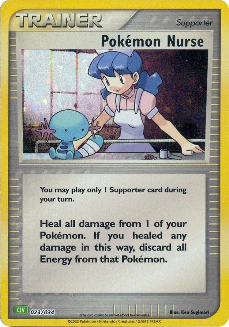 Pokemon Nurse (023/034) [Trading Card Game Classic] | Viridian Forest