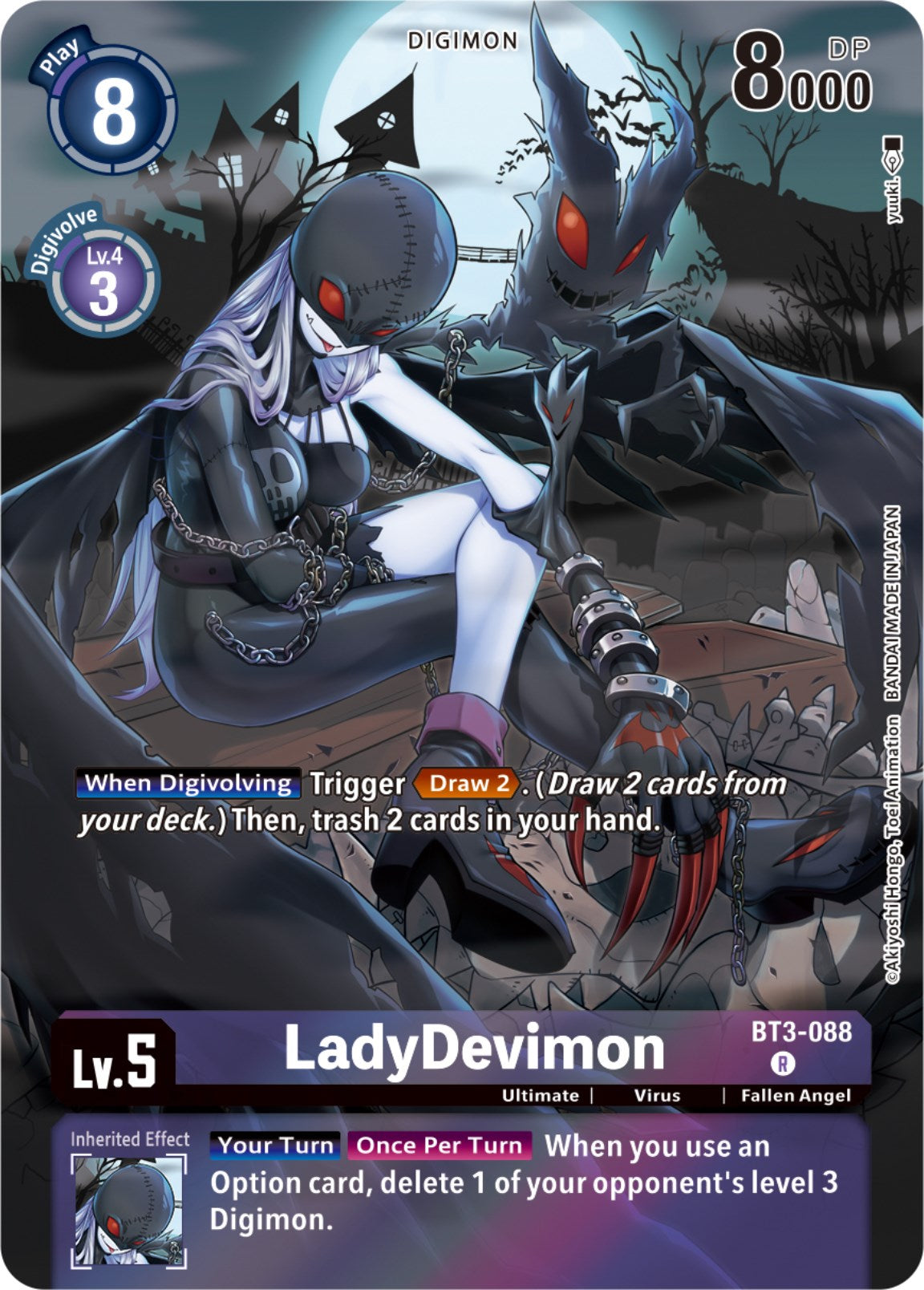 LadyDevimon [BT3-088] (Gift Box 2023) [Release Special Booster Promos] | Viridian Forest