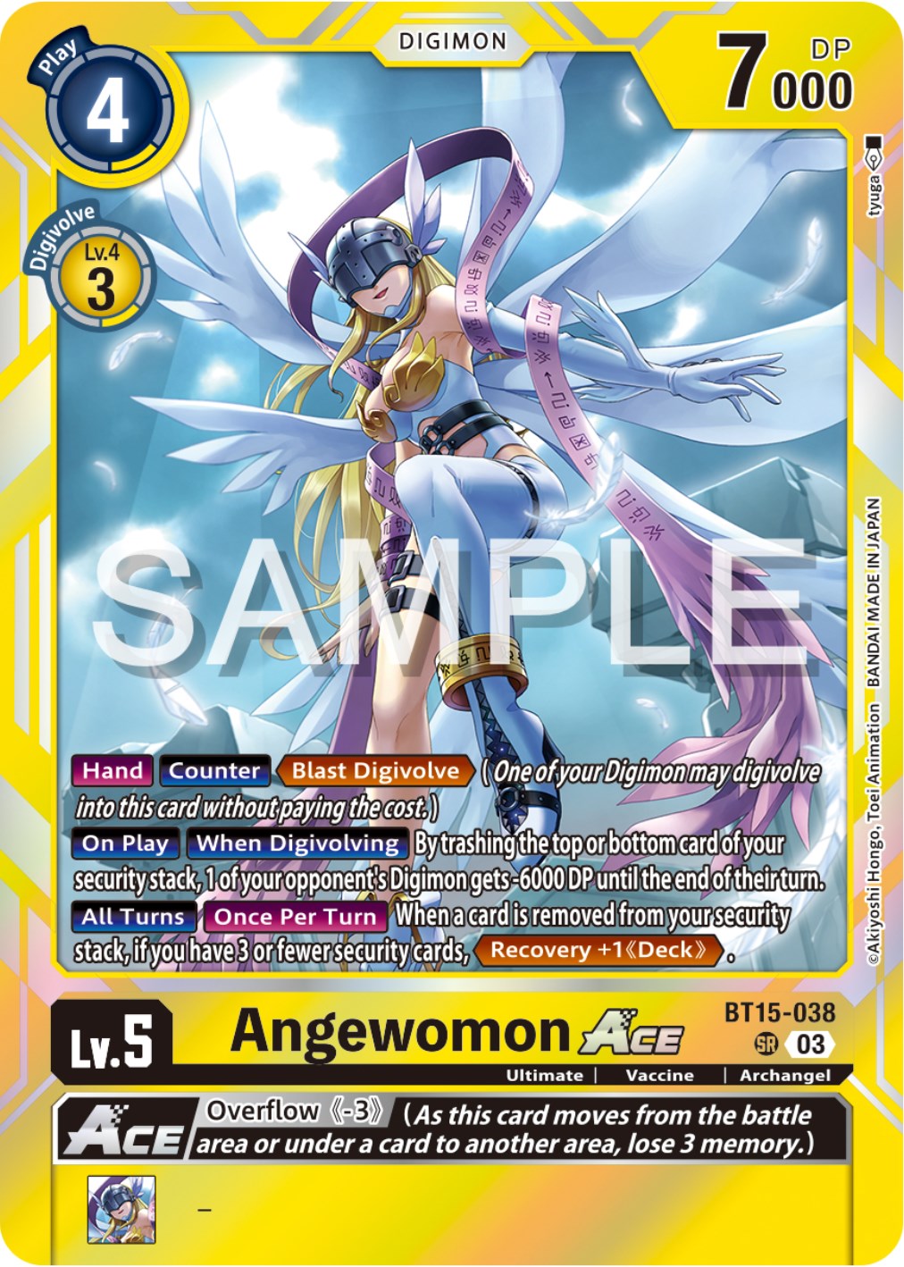 Angewomon Ace [BT15-038] [Exceed Apocalypse] | Viridian Forest