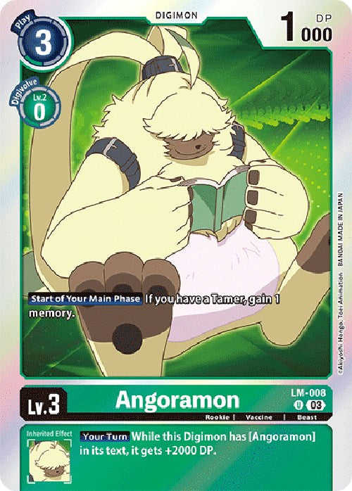 Angoramon [LM-008] (English Exclusive) [Exceed Apocalypse] | Viridian Forest