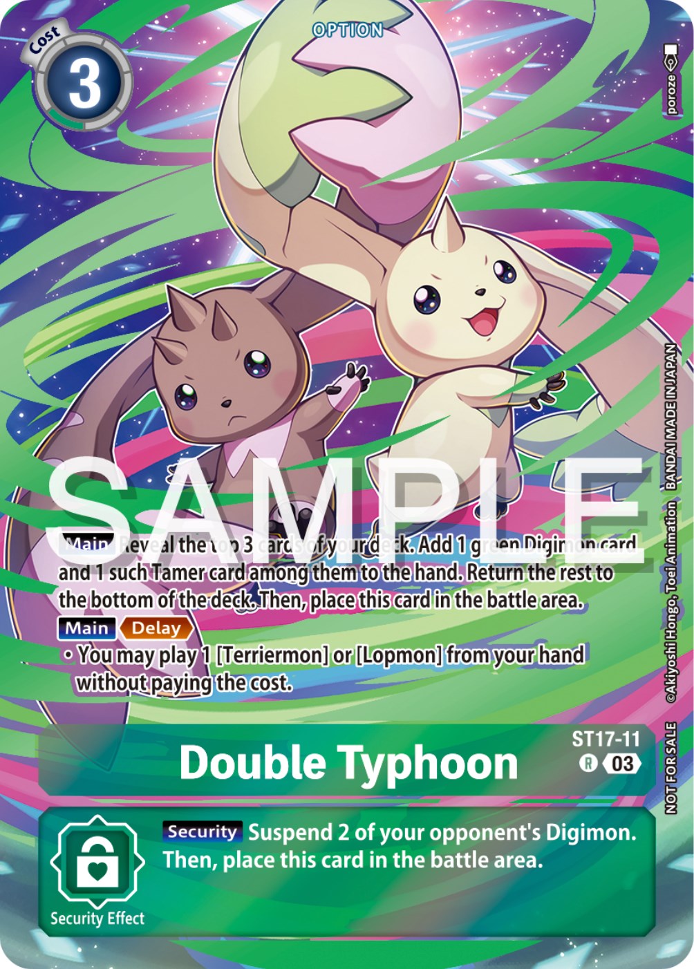 Double Typhoon [ST17-11] (Spring Break Event 2024) [Starter Deck: Double Typhoon Advanced Deck Set Promos] | Viridian Forest
