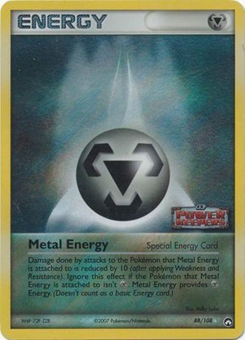 Metal Energy (88/108) (Stamped) [EX: Power Keepers] | Viridian Forest